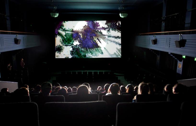 People in NFSA's Arc Cinema